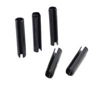 10-50 piezas M1.5 M2. Pasadores rectos tipo resorte M3 M4 M5 M6 M8 Pasador de chaveta cilíndrico elástico con acero(M2.5 50pcs,25mm)