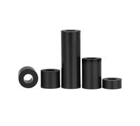 10-50 piezas M5 M6 M8 M10 ABS sin rosca, espaciador de nailon hueco, arandela de separación hueca redonda, tornillo para placa PCB(12mm,ID3.2 x OD7 (50pcs))