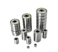 10/50 piezas Rodamientos pequeños 2 mm 3 mm 4 mm 5 mm 6 mm 7 mm 8 mm 9 mm 10 mm Diámetro 3x7x3 5x10x4 5x11x4 8x22x7 10x15x4 mm Rodamiento de textura(50Pcs,7x13x4mm)