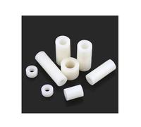 10-50 Uds. Aislamiento redondo blanco sin rosca hueco espaciador de nailon manga PCB placa tornillo M7 M11 M14 M18(7x4x7,30Pcs)