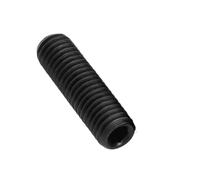 10-50 Uds Grado 12,9 Negro Acero Al Carbono Hexagonal Cabeza Tornillo Cono Punta Comida Juego Tornillos Pernos M2 M8 M10(25mm,M10-(10PCS))