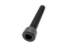 10/50 Uds M2 .5 M3 M4 M5 M6 M8 DIN912 Tapa Hexagonal De Rosca Completa Tornillo Cabeza Allen Negro Grado 12,9 Acero(16mm,50pcs M3)