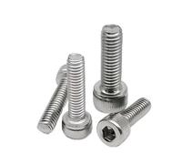 10/50 Uds M2-M5 pequeño Micro 304 A2 tornillo de cabeza hexagonal de acero inoxidable(5mm,50pcs M2.5)