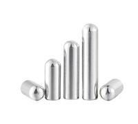 10-50 Uds. Pasadores de localización cilíndricos de cabeza redonda, pasadores de precisión de acero inoxidable 304 for montaje y posicionamiento mecánico de M0.6 a M6(M2.3 (50pcs),6mm)