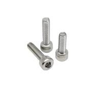 10/50 uds. Tornillos de cabeza hexagonal con casquillo, M1.4, .6, M2, .5, M3, ., M4 y M5, acero inoxidable 304 A2, DIN912. Longitud: 2-10 mm(10mm,50pcs M3)