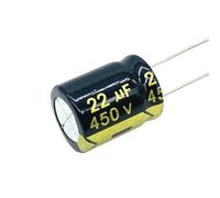 10~50 unids/lote 450v 22UF 450v22UF condensador electrolítico de aluminio de alta frecuencia de baja impedancia tamaño 16 * 20 20%