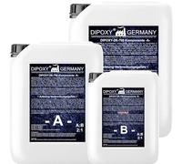 10,5kg Resina epoxi 2K dos componentes Madera Cristal Transparente para laminar Resina de epoxy para mesa suelo Terra Acuario Formas Diseño UV Estable adhesivo