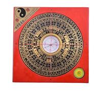 10,92 cm Feng Shui brújula Luo Pan/Lou Pan herramienta advpro libre Mxsabrina rojo cadena pulsera G7011