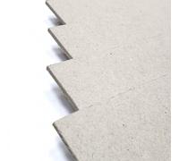 10 A2 Cartón Piedra Gris Prensado 1,5mm grosor - Tamaño 42x59,4cm - 925gsm/m2 - Para encuadernar - Manualidades - Scrapbooking