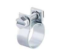 10 abrazaderas de acero al carbono for manguera de combustible - Abrazadera de 720 mm for tuberías de aceite, agua, gas y gas - for fontanería(16-18mm)