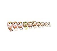 10 abrazaderas de resorte for manguera combustible 6 mm a 25, for agua y aire, for motocicletas(6MM)