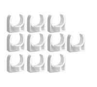 10 abrazaderas de tubería de agua, abrazaderas de fijación de tubos, soportes de tubería