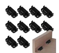 10 ABS panel clips with adjustable design for secure furniture, vanity, war