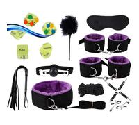 10 Accesorios de Nylon púrpura y 5 Dados de acción, adecuados para la decoración Interior en gimnasios, tableros de ajedrez y Regalos de Pareja - K5