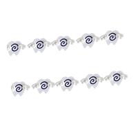 10 adorables pinzas para el pelo con detalle de dientes con alas de ángel, perfectas para fiestas escolares y eventos, para estudiantes, horquillas de moda