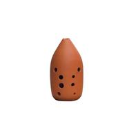 10 Agujeros Xun F Tono G Tono Ocarina Flauta Instrumento De Música Buen Sonido Instrumento Antiguo Para Principiantes Cerámica Cocida A Mano (Color : Brown G key)