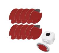 10 almohadillas adhesivas de doble cara compatibles con Blink Outdoor 4, Blink Mini/Mini 2 Camera, soporte de cámara sin taladrar, soporte adhesivo fuerte, sin tornillos