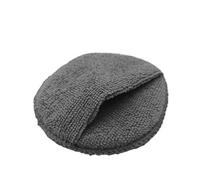 10 almohadillas aplicadoras for el cuidado y detallado del automóvil: esponjas suaves de microfibra redondas for encerar pulir. Herramientas limpieza espuma(Grey 1Pcs)