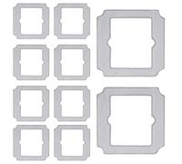 10 almohadillas de limpieza para ECOVACS WINBOT W2 PRO / W2 PRO Omni / W2 Omni / W2 / W1 Pro / W1 Robot limpiacristales, paños lavables, repuestos para robots de limpieza Ecovacs.
