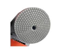10 almohadillas de pulido de diamante de 5 pulgadas para granito, hormigón, mármol y piedra, herramientas de pulido, herramientas de pulido de 125 mm de tamaño