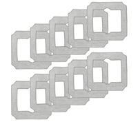 10 Almohadillas For Fregar, Compatibles Con Ecovacs, Compatibles Con WINBOT, MINI Repuestos W-CC02-0012 Aspiradora De Ventanas, Paño De Fregona De Limpieza, Reemplazo