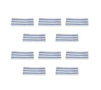 10 almohadillas for limpiador a vapor compatibles con Polti Vaporetto, compatibles con Vaporflexi Brush Eco Pro 3.0, paños de microfibra for mopa a vapor