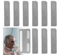 10 almohadillas para orejas de cánula nasal, cubiertas suaves de oxígeno nasal, almohadillas para orejas de cánula, protectores de oídos para usuarios de oxígeno para ayudar a aliviar el dolor de oído