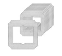 10 almohadillas y toallitas de limpieza de microfibra A98I, compatibles con Ecovacs Winbot Mini, robot limpiacristales. Piezas de repuesto y accesorios for una limpieza profunda sin pelusa.