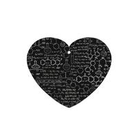 10 ambientadores de coche con diseño abstracto de química e ilustración de química con cuerda para coche y hogar