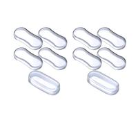 10 amortiguadores de asiento de inodoro, parachoques de asiento de inodoro, kit de parachoques de repuesto universal para la mayoría de modelos de asiento de inodoro
