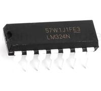 10 amplificadores operacionales LM324N LM324 DIP-14, Amplificador operacional cuádruple