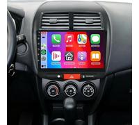 10" Android 14 Double DIN Car Stereo Radio for Mitsubishi ASX 2010-2016 with Wireless Carplay Android Bluetooth, 2+64G Touch Screen Car Radio Car GPS Navigation FM/RDS AHD Backup Camera