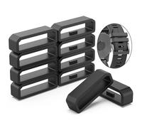 10 anillos de cierre de 26 mm compatibles con Garmin Fenix 3 HR Fenix 3 Sapphire Fenix 5X /5X Plus Fenix 6X/6X Pro Fenix 7X/7X Solar Descent Mk1 Quatix 3 Tactix Bravo Correa de silicona Keeper Correa