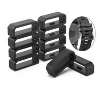 10 anillos de cierre de repuesto de 22 mm compatibles con Garmin Instinct, Instinct 2/Fenix 5 5Plus /Fenix 6, Fenix 7, conector de silicona, anillo de seguridad para Forerunner 935 945 955/quatix