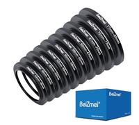 10 Anillos de Filtro para Objetivo de cámara metálicos, compatibles con Nikon y cámaras Sony, 43-46/46-49/49-52/52-55/55-58/58-62/62-67/67-72/77/77-82. Fabricación CNC
