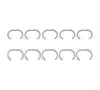 10 anillos de segmento de tubería corrugada solar DN20 304 de acero inoxidable para conexión segura de tuberías en sistemas de energía alternativos