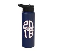10 AÑOS 2016 BASEBALL 10º NACIMIENTO Stainless Steel Insulated Water Bottle