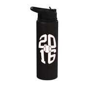 10 AÑOS 2016 BASEBALL 10º NACIMIENTO Stainless Steel Insulated Water Bottle