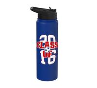10 AÑOS CLASS DE 2016 FÚTBOL 10º NACIMIENTO Stainless Steel Insulated Water Bottle