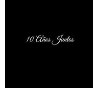 10 Años Juntos: Libro De Visitas 10 años juntos para Aniversário de Bodas Aluminio accesorios decoracion ideas regalos eventos firmas fiesta hogar ... de Boda Aluminio mujer hombre Cubierta Negro