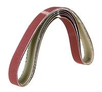 10 bandas de lijado de 760 x 25 mm, grano 240, bandas de lijado neumáticas, herramienta abrasiva multiusos for amolar y pulir, resistentes a la abrasión.(40#)