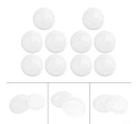 10 bandejas de goteo de plástico PET para plantas, platillos de captura de agua para macetas, uso en interiores y exteriores (8 pulgadas)