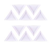 10 bandejas prácticas de herramientas de pintura con cuentas, accesorio adecuado para entusiastas de los suministros de manualidades y amantes de la moda. Bandeja de cuentas