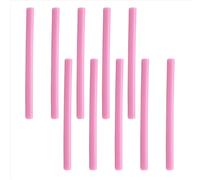 10 barras de pegamento termofusible adhesivas de 100 x 7 mm, color rosa