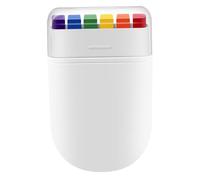 10 barras de pintura facial, 6 vibrantes pinturas faciales de arcoíris para niños y adultos, pintura corporal para espectadores de eventos, vacaciones, fiestas