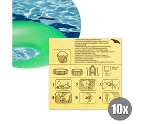 10 Bestway Set Resistente Al Agua Aufblas Piscinas Piscina Colchón de Aire