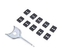 10 bloqueadores de puertos USB con datos seguros y protección contra con USB A extraíble para protección de datos de PC y portátil