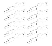 10 bloques de configuración de mesa de enrutador acrílico para carpintería, bloque de calibres para máquina de grabado, sierra de mesa, precisiones, bloque de configuración de mecanizado acrílico