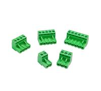 10 bloques de terminales enchufables 2EDGK de 5,08 mm for conectores macho PCB de tipo tornillo, 2P, 3P, 4P, 5P, 6P, 7P, 8P, 9P y 10P(Male Connector 8P)