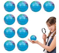 10 bolas de estrés pequeñas antiestrés globo terráqueo globo terráqueo globo terráqueo del mundo mapamundi knetball alivio del estrés para niños adultos juegos entrenamiento alivio del estrés